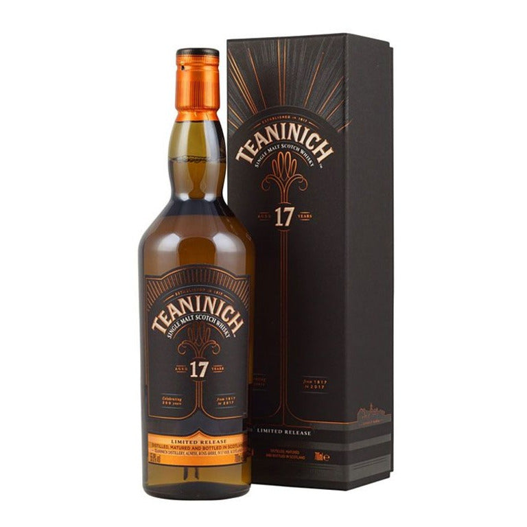 WHISKY TEANINICH 17 YEARS OLD S.R. 2017 (1 pz) 70CL- SINGLE MALT - ASTUCCIO